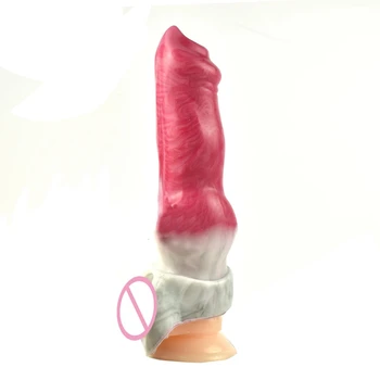 Samimi Seks Dükkan Fantezi Köpek Düğüm Kanlı Et Yapay Penis Extender Horoz Genişleme Seks Ham Penis Kol Oyuncaklar Erkekler İçin Kılıf Silikon