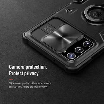 Samsung Galaxy Not için 20 Ultra Kılıf 6.9 telefon standı tutucu NİLLKİN Kamera Korumak arka kapak Samsung Not 20 için kılıf 6.7