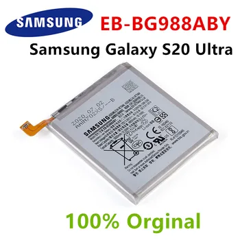 SAMSUNG Orijinal EB-BG988ABY İçin 5000mAh Yedek Pil Samsung Galaxy S20 Ultra S20Ultra S20U Cep telefonu Pilleri + Araçları