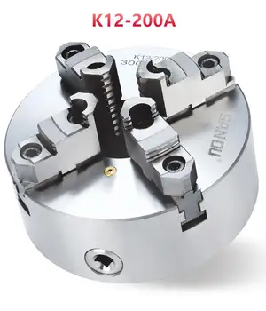 SAN OU Yüksek Doğruluk 4 çene kendinden merkezleme chuck K12-200A (Ayırma Pençe) mekanik Torna Delme Freze Makinesi