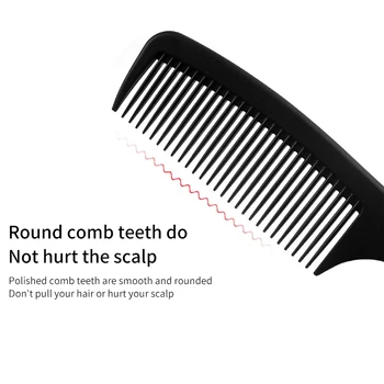 Saç Combs Stilist Anti-statik Kuaförlük Çok Fonksiyonlu Saç Tasarım Saç Dolaşık Açıcı Tarak Yüksek Kalite Makyaj Şekillendirici Aracı Set