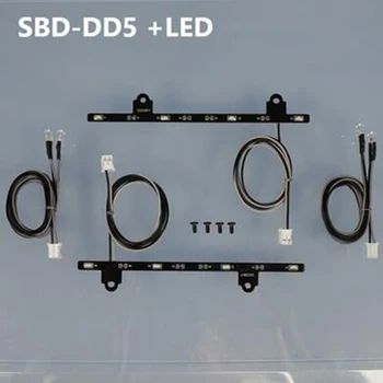 SBD-DD5 yan ışık seti 1/14 TAMİYA Scania 770S 6×4 56368 RC araba için