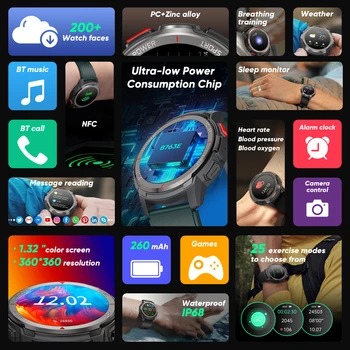 SENBONO 2022 yeni erkek akıllı izle özel Arama izle Bluetooth Çağrı Spor Su Geçirmez Smartwatch Erkekler Kadınlar için IOS Xiaomi Android