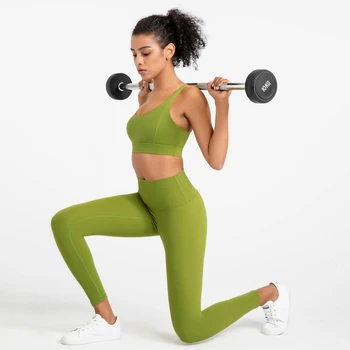 SHINBENE 16 Renkler Hİ BULUT Çapraz Kayış Yoga Spor Spor Sütyen Kadın Yastıklı Push Up U Boyun Egzersiz Tops Eğitim Spor Sutyen