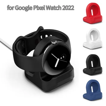 Silikon Kablosuz Şarj Standı Google Pixel için İzle 2022 Taşınabilir Kablosuz şarj Tutucu Yedek Parçalar İzle Aksesuarları