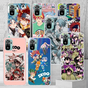 Sk8 Infinity Anime telefon kılıfı Kabuk Xiaomi Redmi İçin 10 10A 9 9A 9C 9T 10C 8 8A 7 7A 6A 6 Pro K20 K30 K40 10X Desen Kapak