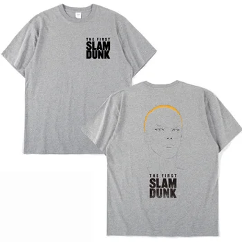 Slam Dunk Anime T-shirt Sevimli Harajuku Kısa Kollu Tee Gömlek Japon Streetwear Komik Cosplay T Shirt 2022 Yaz Yeni Tişörtleri