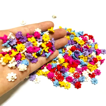 Smartable Çiçek Kare Yaprakları Ve Pin MOC Parçaları Ağaç Ev Yapı Taşları tuğla oyuncaklar Çocuklar İçin 32606 8 Renkler 640 adet / grup