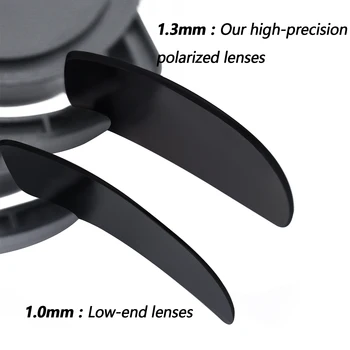 SNARK Anti-Scratch için POLARİZE Yedek Lensler Oakley Dart Güneş Gözlüğü Stealth Siyah