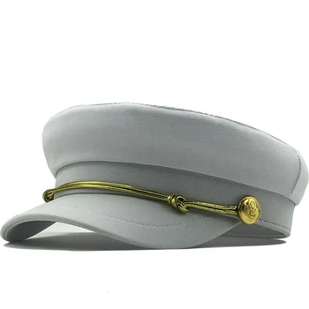 Sonbahar sekizgen şapka kadınlar için düz askeri beyzbol şapkası bayanlar katı kapaklar kadın rahat bere şapka gorra militar