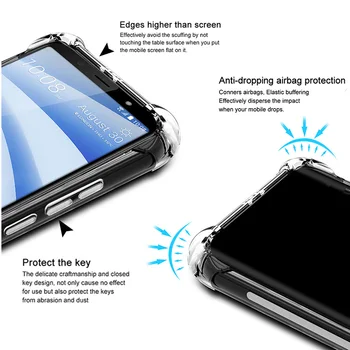 Sony Xperia Pro I için Hava Yastıkları Tampon Koruma Kılıfı Sony Xperia 1 5 10 II III IV Pro-I Temizle Yumuşak TPU Darbeye Dayanıklı arka kapak