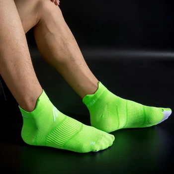 Spor çorapları Kadın Erkek Kısa No Show Düşük Kesim Ayak Bileği Yaz Nefes Sıkıştırma Unisex Açık Koşu Basketbol Futbol
