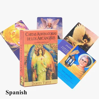 Sıcak İspanyolca Tarot Kartları Yeni Tarot Kartları Tarot Güverte Kart Oyunu Parti masa üstü oyun kartı Güverte Servet söylüyorum Oracle Kartları