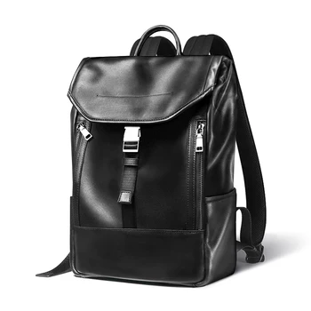 Sırt çantası erkek deri çanta moda kafa katman dana okul çantası bilgisayar çantası seyahat sırt çantası erkek çantası