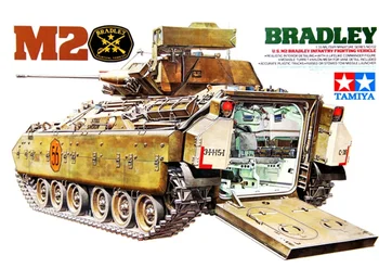 TAMİYA MODEL 35132 1/35 ABD M2 Bradley Süvari Mücadele Araç
