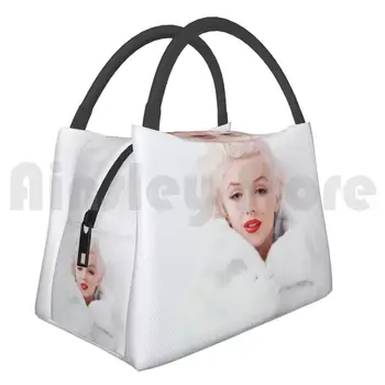 Taşınabilir Yalıtım Çantası Marilyn Monroe 1950 S Simgesi Eski Hollywood Vintage Retro Celeb Marilyn Monroe Celeb