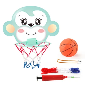 Taşınabilir Çocuk Karikatür Hayvan Basketbol Kurulu Açık Kapalı Asılı Sepet Oyuncaklar
