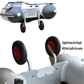 Tekne Fırlatma Tekerlekleri Dolly Römork Lastikleri Çekme Arabası Şişme Alüminyum Tekneler / Kayık / Kürek