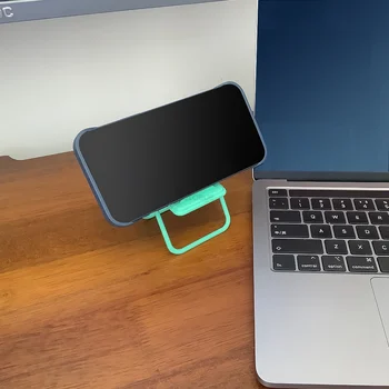 Telefon tutucu Standı Sandalye Sevimli Renk Ayarlanabilir iPhone Samsung Katlanabilir Mobil Masa Dağı döner bağlantı ayağı Yeşil Mor Sarı Turuncu