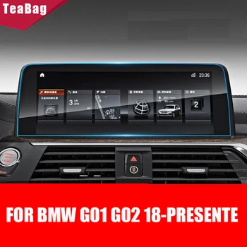 Temperli Cam Araba Navigasyon Ekran Koruyucu Film Pano monitör ekranı koruyucu film BMW X3 X4 G01 G02 2018-Presente