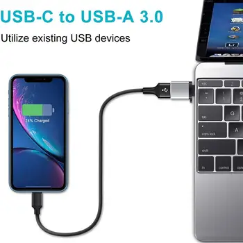 Tip C Usb 3.0 Tip-c Adaptörü Otg macbook için kablo Pro Samsung Xiaomi Huawei için Flash Sürücü Okuyucu