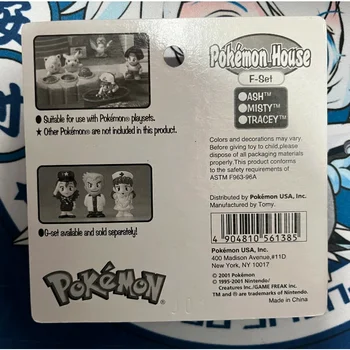 TOMY Pokemon Baskı Dışarı Mini 2.5 cm Kül Ketchum Misty Tracey Sketchit Anime Koleksiyonu Hediyeler İngilizce Sürüm
