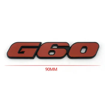Toptan Corrado Oto Amblemi Golf 2 Kök Araba Sticker Golf III G60 Gövde Tuning Rozeti Logosu