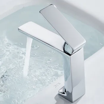 Tuqiu Havza Musluk Modern Altın Banyo musluk bataryası Beyaz ve Altın Lavotory Musluk lavabo Musluk Sıcak ve Soğuk lavabo musluğu Yeni