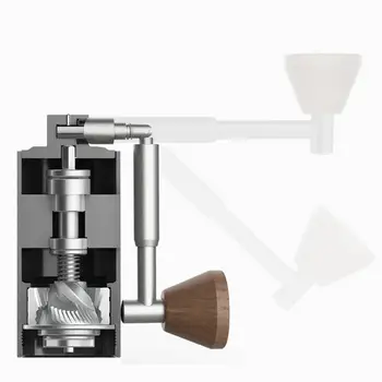 Tımemore Nano Manuel Kahve Değirmeni Taşınabilir Ayarlanabilir Ayar Konik Küçük El Krank Değirmeni Kahve Espresso Üzerine Dökün