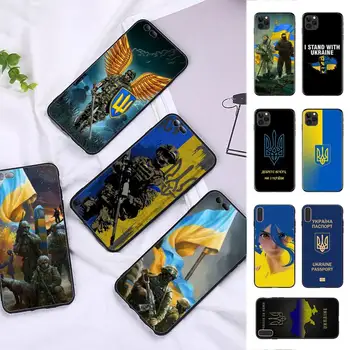 Ukrayna Bayrağı telefon kılıfı Silikon Yumuşak iphone 14 13 12 11 Pro Mini XS MAX 8 7 6 Artı X XS XR Kapak