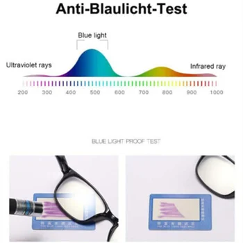 Unisex Taşınabilir katlanabilir Anti mavi ışık okuma gözlüğü erkekler kadınlar Teleskopik presbiyopi bilgisayar gözlük gözlük durumda