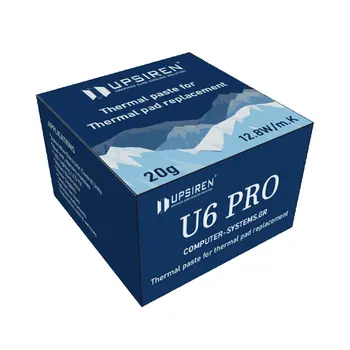 UPSIREN U6 PRO Termal Macun GPU BTC Grafik Kartı Termal Ped Değiştirme İletken Olmayan Özel Kalınlık 20G Yüksek Performans
