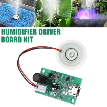 USB Mini Hava Nemlendirici DIY Kitleri Mist Maker ve Sürücü Devre Kartı Sisleyici Atomizasyon Filmi Atomizer Levha Mini Salınan