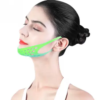 Uyku Yüz Zayıflama Maskesi Bandaj V Yüz Zayıflama Kaldırma İnce Yüz Tasarımı 2 Bandaj Örgü Silikon Yüz Renkleri Yüz O0A5