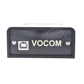 Vocom 88890300 USB arayüzü volvo renault Kamyon Teşhis Tarayıcı aracı 8 pin İnşaat Ekipmanları ile çalışmak OBD 2 adaptörü