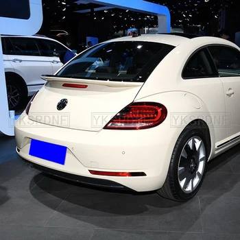 Volkswagen VW Beetle 2013 2016 Dış ABS Plastik Boyasız Astar Renk Arka Kanat Bagaj Dudak Spoiler Dekorasyon