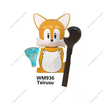 WM931 Sonics WM935 Yapı Taşları Anime Karikatür Mini Eylem Oyuncak Tuğla Çocuklar Hediye WM932 WM936 WM937 WM944