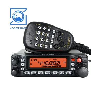 YAESU FT-7900R Dual Band FM Verici Off-Road Araç Mobil Radyo Seti UHF VHF Yüksek Güç 50 W