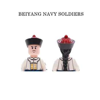 Yapı Taşları Askeri Çin Tarihi Çin-Japon Deniz Savaşı Savaş Film Askerler Şekil Moc Meclisi Çocuk Oyuncakları