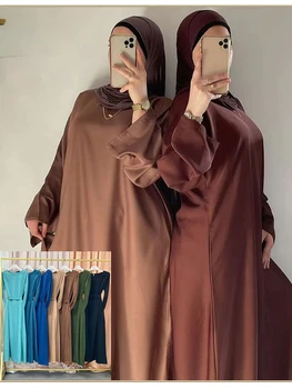 Yaz Fas Abaya Müslüman Elbise Kadınlar Hindistan Dubai Arap Abayas Türkiye Bayram Vestidos Kaftan Elbise Robe Musulman uzun elbise 2022