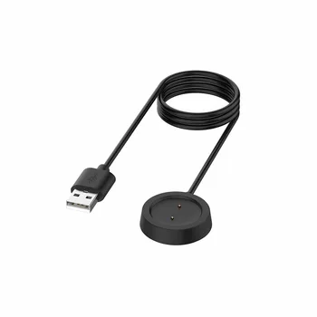 Yedek USB şarj aleti için Amazfit GTR 42mm (A1909) GTR 47mm (A1901) GTS (A1913) akıllı saat USB şarj aleti standı USB şarj aleti kablosu