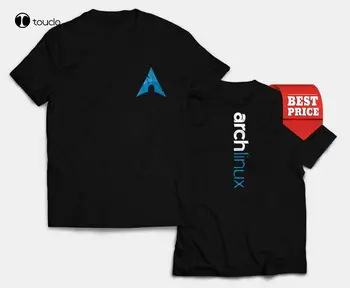 Yeni Relist Arch Linux Logosu Basit Bir Rahat Tarzı T-Shirt Boyutu S-Xl Tee Gömlek