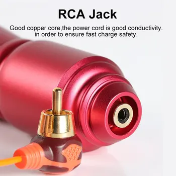 Yeni Taşınabilir Mini Kablosuz Dövme Pil Güç Kaynağı RCA Ses DC Arayüzü rotatif makinesi Fuaye Adaptörü Hızlı Şarj