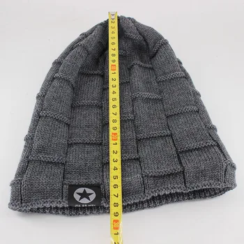 Yeni Unisex Bere Şapka Örgü Yün Sıcak Kış Şapka Kalın Yumuşak Streç Şapka Erkekler Ve Kadınlar İçin Moda Skullies ve Bere