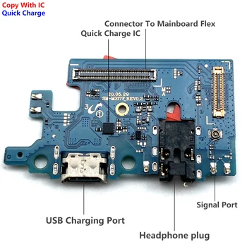 Yeni USB Şarj Portu Kurulu Konektörü Ana Anakart Flex Kablo Samsung Galaxy M22 M32 M31s M51 M52 5G