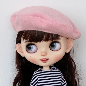 Yeni Varış Moda Bere Şapka Blyth doll Pullip Licca, Azon 1/6 bebek Aksesuarları