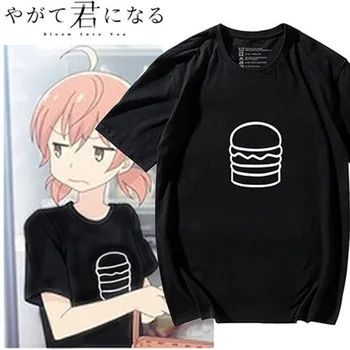 Yeni Çiçek Içine Koito Yuu T-shirt Anime Aşk Canlı T shirt Moda Erkek Kadın Tees