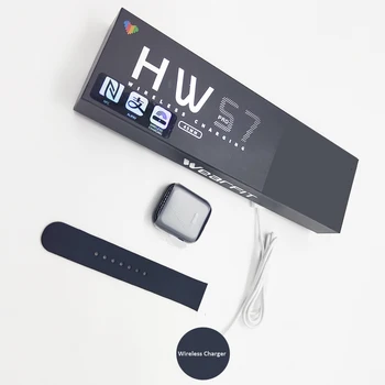 Yeni çok fonksiyonlu HW57Pro akıllı saat 1.77 İnç HD ekran IP68 su geçirmez giyilebilir cihazlar NFC smartwatch HW57 Pro