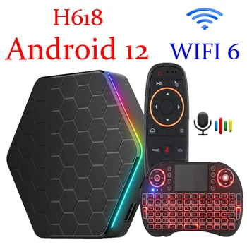YENİ Android 12.0 TV Kutusu T95Z artı Allwinner H618 Çip 4G 64G Çift Wıfı6 6K HDR Android12 Medya Oynatıcı Akıllı Set Üstü Kutusu T95 2022