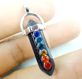 YENİ Doğal taş opal Kuvars Kristal ametist kaplan gözü ayağı charm kolye dıy Takı yapımı için kolye Accessories24pcs